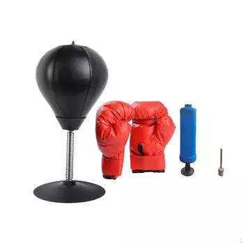 Настольная боксерская груша, боксерский ударный мяч, оборудование для фитнеса, подарки, забавные спортивные игрушки