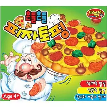 Настольная игра Adelaide Shake Pizza Topping, настольная игра, представляющая Корею