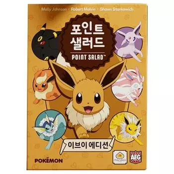 Настольная игра Asmodi Korea Point Salad Eevee Edition, желтые корейские популярные игрушки