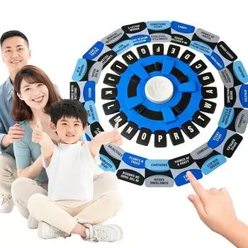 Настольная игра «Быстрый ритм» Интерактивная настольная игра для всей семьи и вечеринок 144 категории на 36 карточках для семейного сбора синий