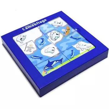 Настольная игра Casbee, камуфляж белого медведя, смешанные цвета
