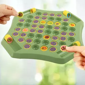 Настольная игра для развития познавательной памяти Animal Flip Chess Настольная игра для развития познавательной памяти для детского сада Preschool Gathering