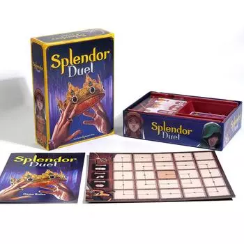 Настольная игра «Дуэль» — стратегическая игра для двух игроков с коллекционными сражениями — веселая семейная игра для детей и взрослых от 10 лет и старше. One Size