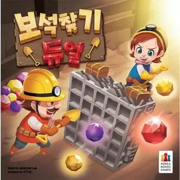 Настольная игра Gem Finder Dual, популярная корейская игра