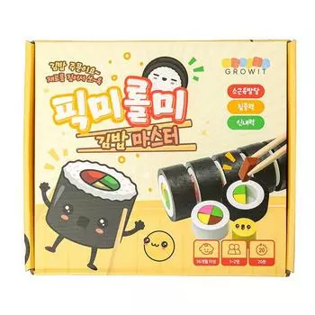 Настольная игра Grovit Pick Me Roll Me Gimbap Master Fine Motor Challenge, настольная игра, представительница Кореи