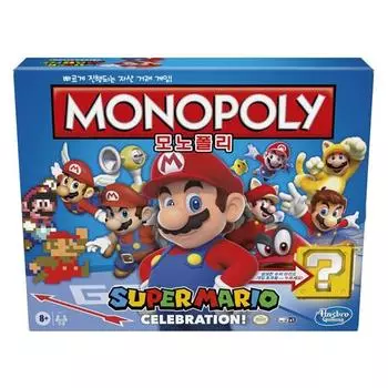 Настольная игра Hasbro Монополия Супер Марио Празднование, разные цвета