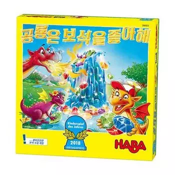 Настольная игра Hava Dinosaurs Love Jewelry, корейская версия, популярная корейская игра