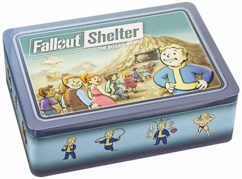 Настольная игра Hobby Japan Shelter Японская версия 14 лет и Настольная игра Fallout (2-4 игрока, 60-90 минут, старше)