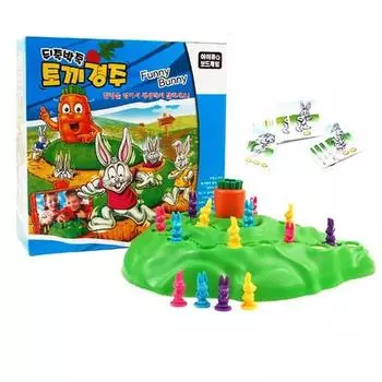 Настольная игра Holy Light Jumble Rabbit Race, смешанные цвета