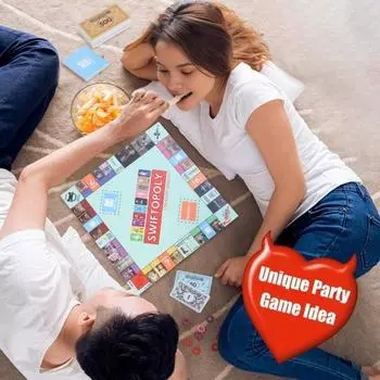 Настольная игра Интерактивная игра для вечеринок Музыкальная настольная игра со звездами Семейная игра Вечерние принадлежности для фанатов Друзья синий