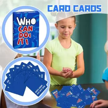 Настольная игра Карты Друзья и семья Сборы Группа Строительство Вино Настольная игра Игрушки One Size синий