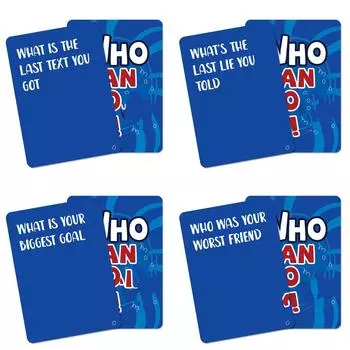 Настольная игра Карты Друзья и семья Сборы Группа Строительство Вино Настольная игра Игрушки One Size синий