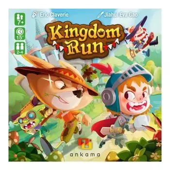 Настольная игра Kingdom Run с инструкцией на японском языке