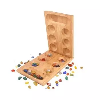 Настольная игра Манкала Игра Манкала Деревянная игра в ювелирные изделия Складные ювелирные изделия Шахматы Детская семейная игра Настольная игра Рекомендация W147, популярная корейская игра