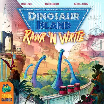 Настольная игра «Остров динозавров Rawr n Write»