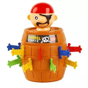 Настольная игра «Пират» — детские игры для семейного игрового вечера — развлечения для детей и пиратские аксессуары — Семейные настольные игры для детей