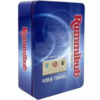 Настольная игра «Руммикуб», разноцветные.