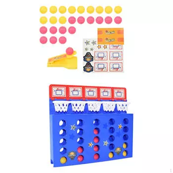 Настольная игра с прыгающим мячом интерактивный стол раннее обучение игрушка игры в точки 4 в ряд для