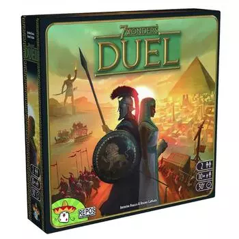 Настольная игра Seven Wonders of the World DUEL Многоязычная версия