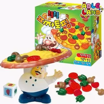 Настольная игра Shake Pizza Topping, популярные корейские персонажи