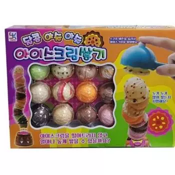 Настольная игра SK Toys «Сладкое и угрожающее мороженое», разноцветные