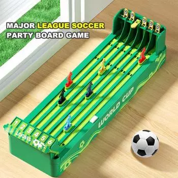 Настольная игра «Скачки» для нескольких игроков, интегративная игра «Мировой футбольный матч», 6 красочных игрушек для скачек, реквизит для вечеринки, подарок на день рождения B