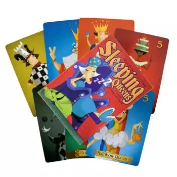 Настольная игра Sleeping Queens Карточная семейная подарочная карта Wake Up Queen Стратегия Веселые карты