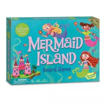 Настольная игра Space 27 Little Mermaid Island для детей от 5 лет и старше, от 2 до 6 игроков (один предмет), популярная корейская игра