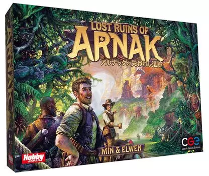 Настольная игра The Lost Ruins of Arnak японская версия