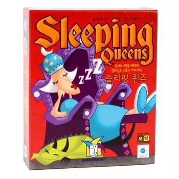 Настольная игра Thought Investment Sleeping Queens, представительная настольная игра Кореи