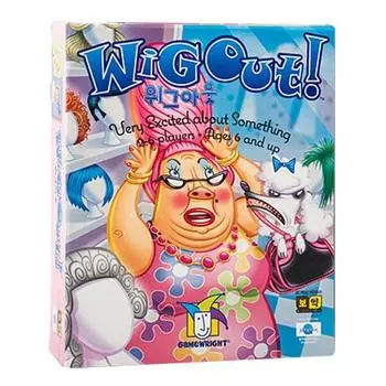 Настольная игра Thought Investment Wigout, настольная игра, представляющая Корею