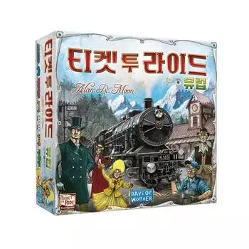 Настольная игра Ticket to Ride Europe, представительница Кореи