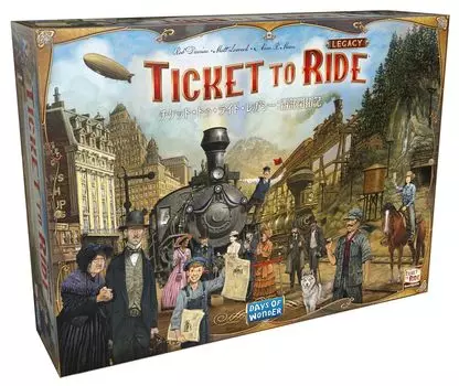 Настольная игра Ticket to Ride Legacy Western Development японская версия