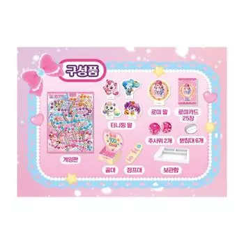 Настольная игра Tiniping Ladder Game Sweet and Sour Catch, 4 сезон, игрушка, популярные корейские персонажи