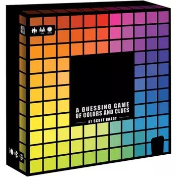 Настольная игра «Угадай цвет» для 3–10 игроков в возрасте от 8 лет, соединяй подсказки и 480 цветных квадратов One Size