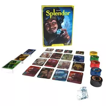 Настольная игра (Упаковка может отличаться) - Освойте искусство богатства и престижа! - Стратегическая игра про добычу ресурсов для детей и взрослых, 10+, 2-4 игрока, 30 минут One Size