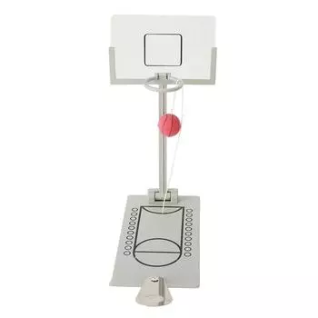 Настольная игра в баскетбол складная игрушка для баскетбольного кольца из алюминиевого сплава с уменьшенным давлением