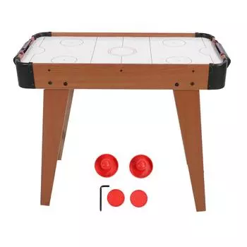 Настольная игра в хоккей с шайбой. Игрушка для хоккея с шайбой с высокими ножками. Интерактивный игровой стол для родителей и детей.