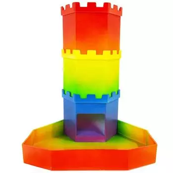 Настольная игра в кости Dice Tower, аксессуары для игры в кости Dice Rolling Tower, идеально подходит для игрока в ролевые игры DND, подарок
