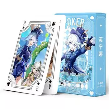 Настольная игра в покер, детские игрушки, детские игрушки, набор карточных игр, аниме