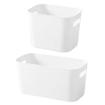 Настольная кухня, ванная комната, косметика, пластиковая корзина для хранения, держатель, коробка, контейнер 2