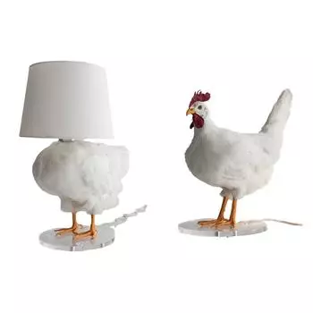 Настольная лампа Art Chicken Design, лампа Eggs Design, настольная лампа, ночники для подарка, украшения дома и спальни One Size
