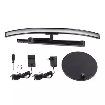 Настольная лампа для чтения с регулируемым углом наклона 3000-6500K, адаптивная регулировка яркости, настольная лампа для обучения рисованию и US Plug