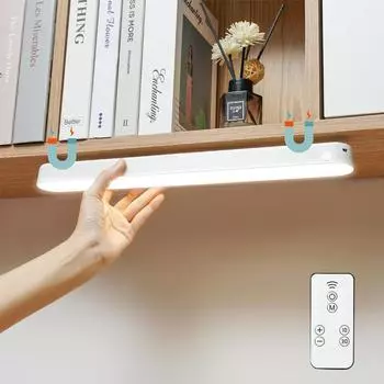 Настольная лампа для спальни, ночная лампа, светодиодная лампа с бесступенчатым затемнением для чтения, офиса, настольная лампа, перезаряжаемая настольная лампа для спальни No Remote Control