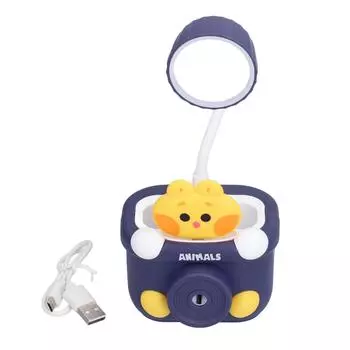 Настольная лампа Ежедневное освещение Экономия места на рабочем столе Аварийный резервный источник питания Светодиодная настольная лампа Темно-синий темно-синий