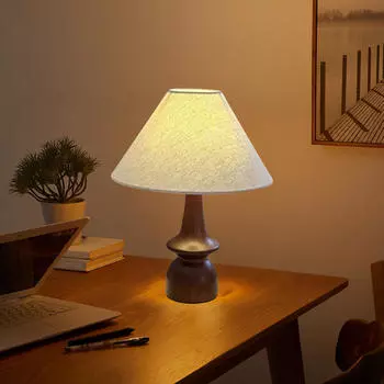 Настольная лампа из цельного дерева, украшение стола, декор комнаты, современный прикроватный светильник для внутреннего использования