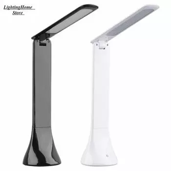 Настольная лампа LED Touch Sensor 3 Level Dimmer Складная лампа Superior Reading Lamp Защита глаз Регулируемая настольная лампа Черный Белый чёрный