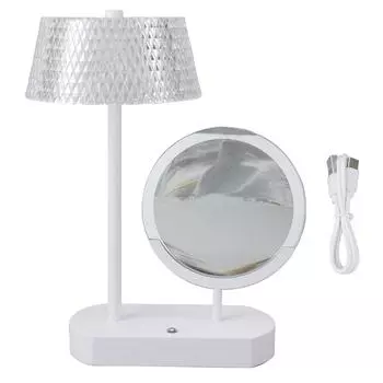 Настольная лампа Moving Sand Crystal Настольная лампа USB зарядка 3 режима плавное затемнение сенсорное управление настольная лампа L