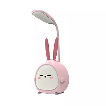 Настольная лампа, Настольная лампа для девочек, Детская настольная лампа, Перезаряжаемая светодиодная настольная лампа, Подарок для детей, Мальчиков, Девочек, Друзей One Size розовый