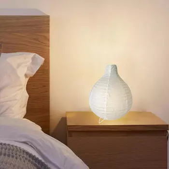 Настольная лампа, праздничный фонарь с рисовой бумагой, украшение комнаты, стоящая в японском стиле